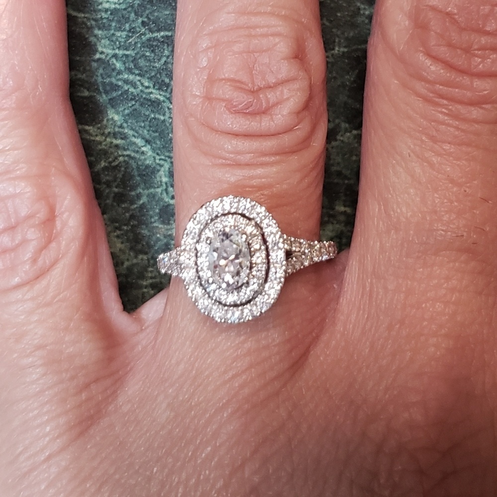Neil Lane Halo Engagement Ring